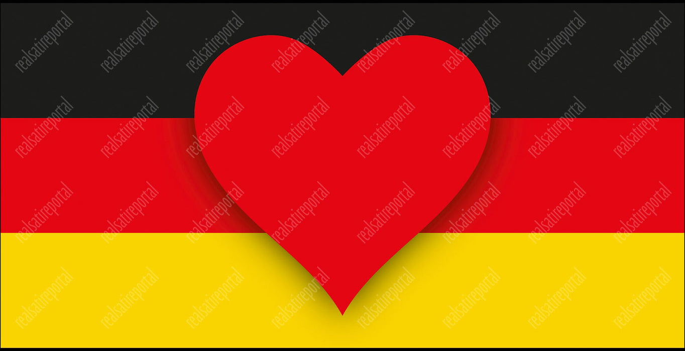 Banner "Deutschland Herz" in verschiedenen Größen. - realsatireportal