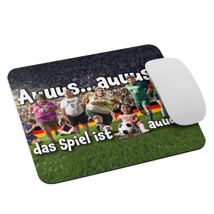 RESTPOSTEN Mousepad "Das Spiel ist auuus..." 22 x 18 cm