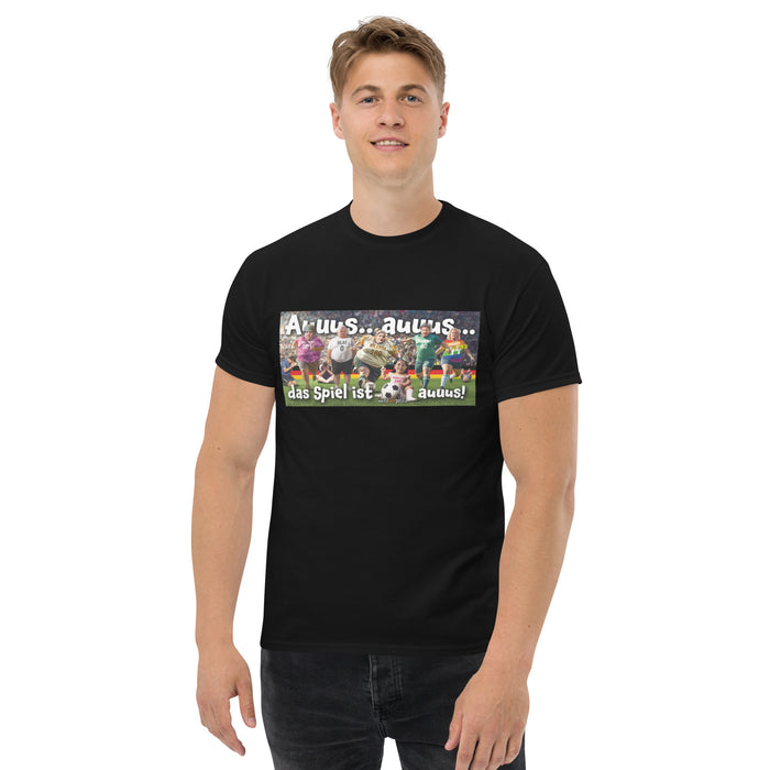 Klassisches T-Shirt "Das Spiel ist auuus..."