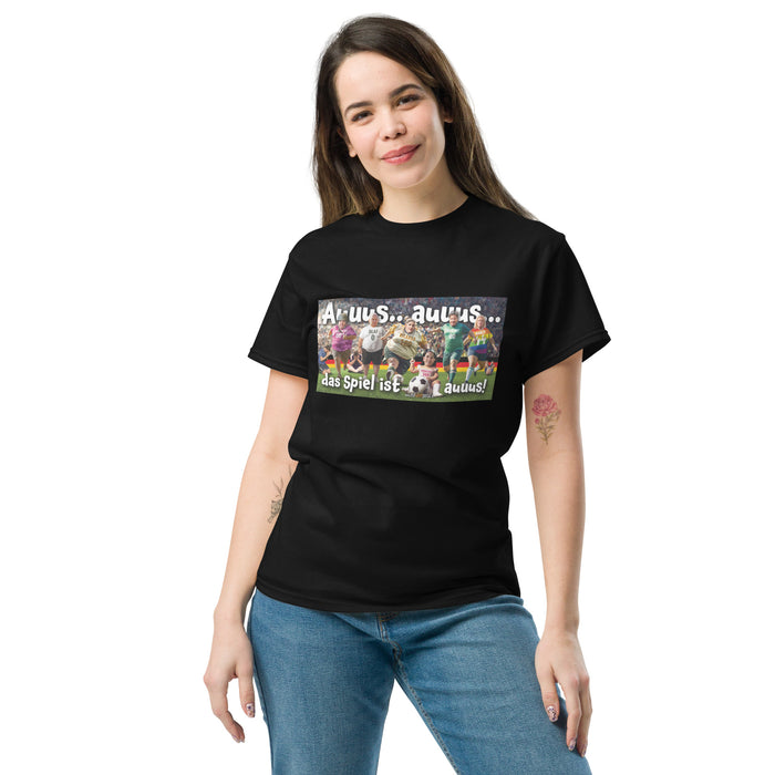 Klassisches T-Shirt "Das Spiel ist auuus..."