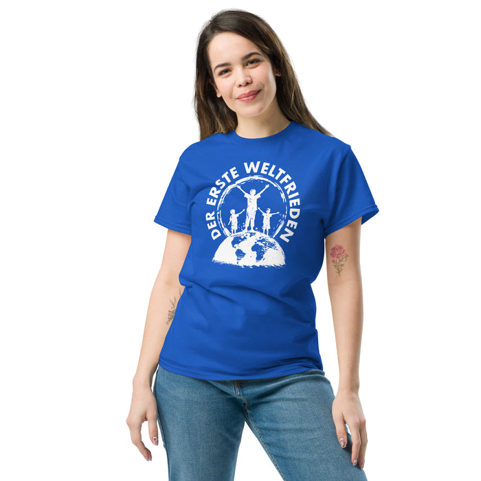 Klassisches T-Shirt "Der erste Weltfrieden"