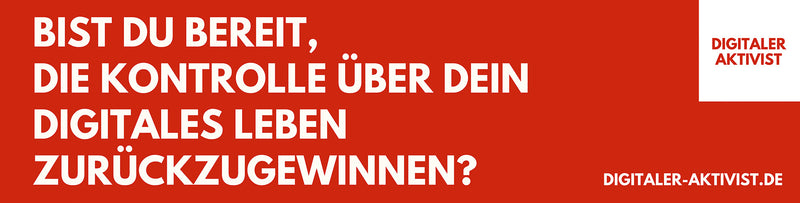 Banner "Bist du bereit" 400 x 100 cm