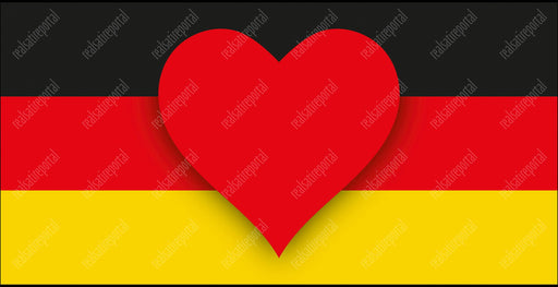 Banner "Deutschland Herz" in verschiedenen Größen. - realsatireportal