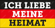 Banner "Ich liebe meine Heimat" in verschiedenen Größen. - realsatireportal