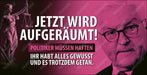 Banner "Jetzt wird aufgeräumt" mit verschiedenen Motiven und Größen. - realsatireportal