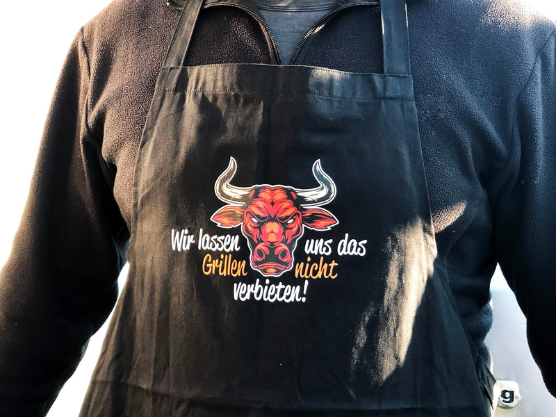 Grillschürze "Wir lassen uns das Grillen nicht verbieten"
