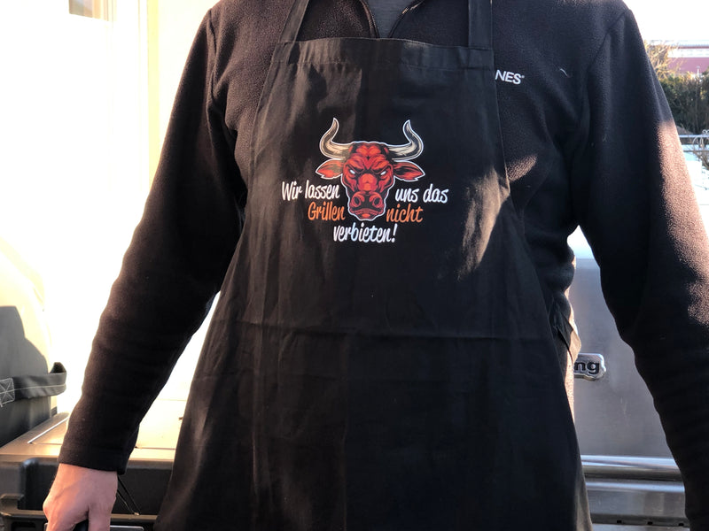 Grillschürze "Wir lassen uns das Grillen nicht verbieten"
