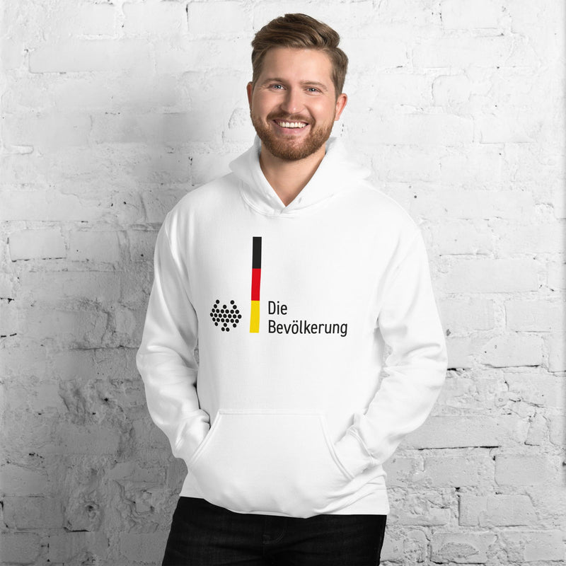Hoodie "Die Bevölkerung" - realsatireportal