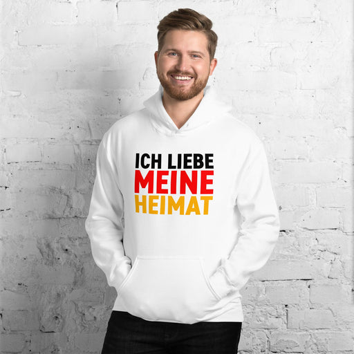 Hoodie "Ich liebe meine Heimat" - realsatireportal