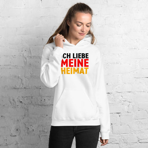 Hoodie "Ich liebe meine Heimat" - realsatireportal