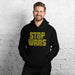 Hoodie "Stop Wars" - realsatireportal