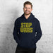 Hoodie "Stop Wars" - realsatireportal