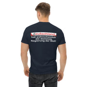 Klassisches T-Shirt "Die wahrscheinlich dümmste Regierung der Welt" - realsatireportal