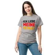 Klassisches T-Shirt "Ich liebe meine Heimat" - realsatireportal