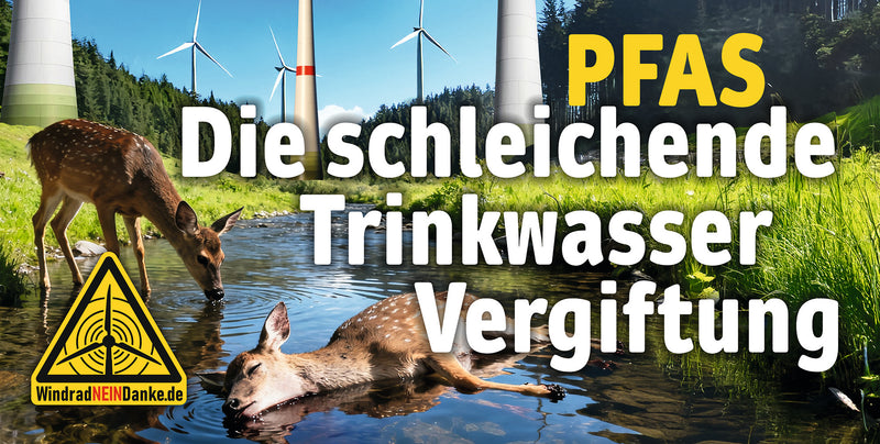 Banner "Schleichende Vergiftung" in verschiedenen Größen / Personalisierung möglich!