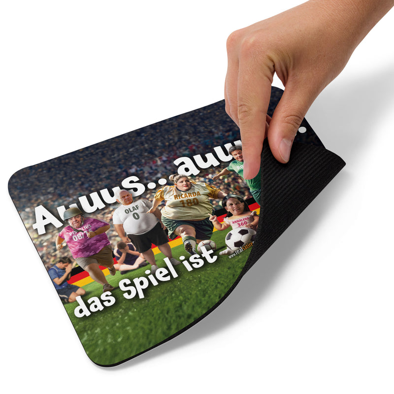 RESTPOSTEN Mousepad "Das Spiel ist auuus..." 22 x 18 cm