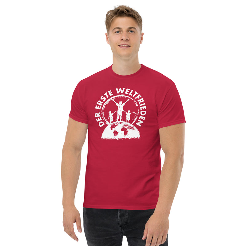 Klassisches T-Shirt "Der erste Weltfrieden"