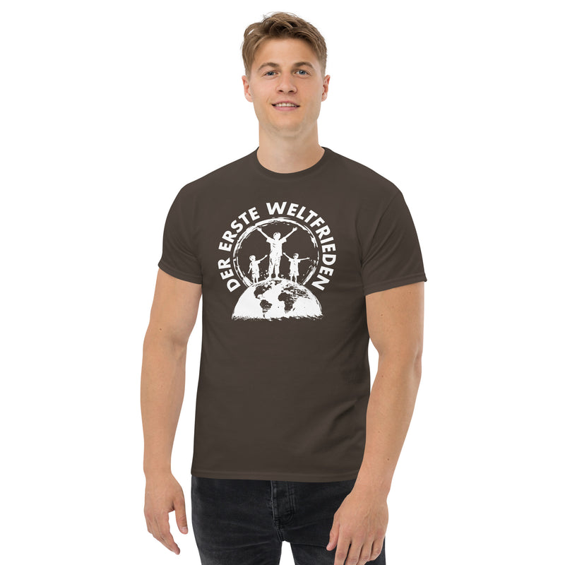 Klassisches T-Shirt "Der erste Weltfrieden"