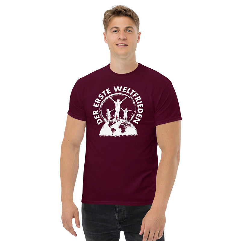 Klassisches T-Shirt "Der erste Weltfrieden"