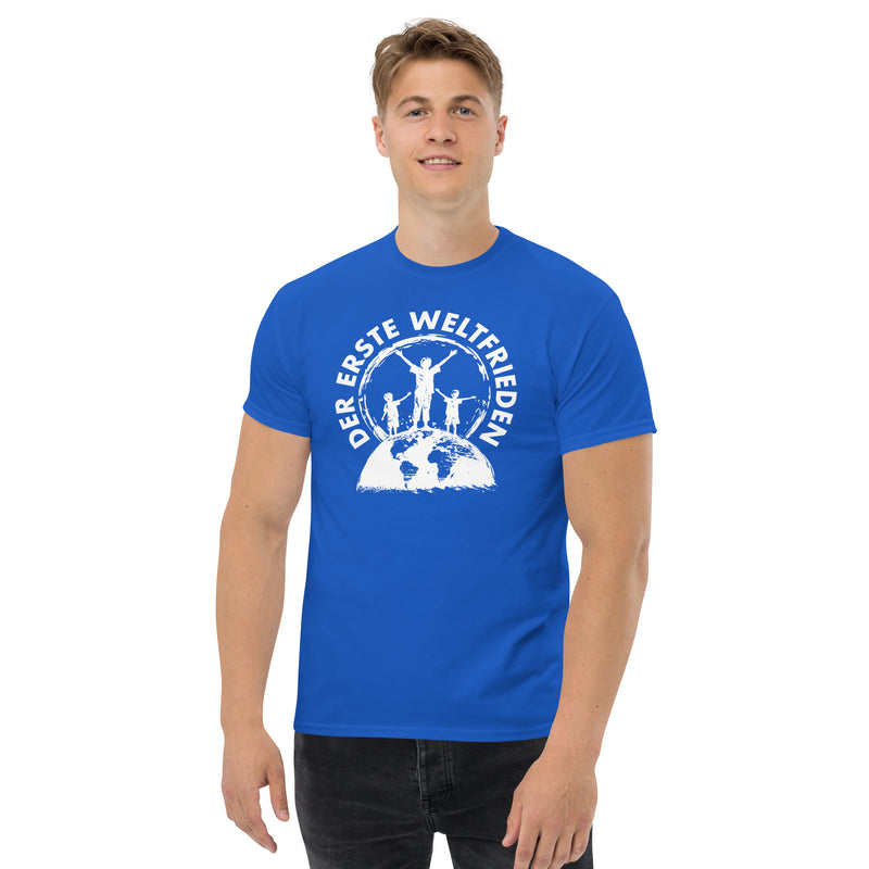 Klassisches T-Shirt "Der erste Weltfrieden"