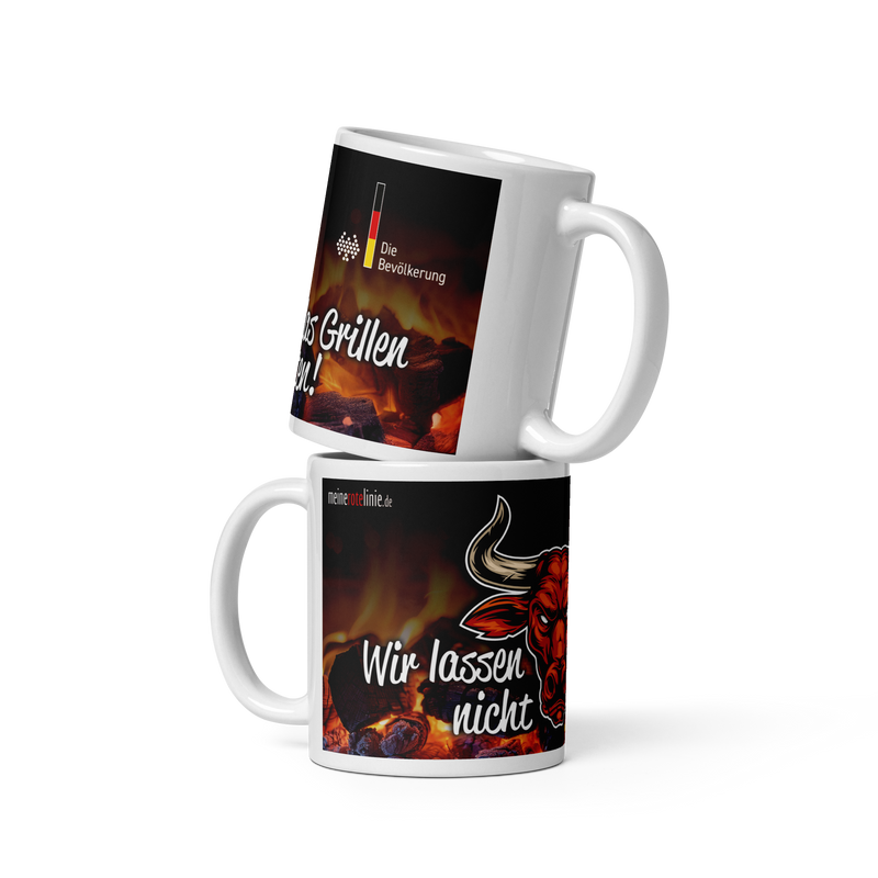 Panoramatasse "Grillverbot"
