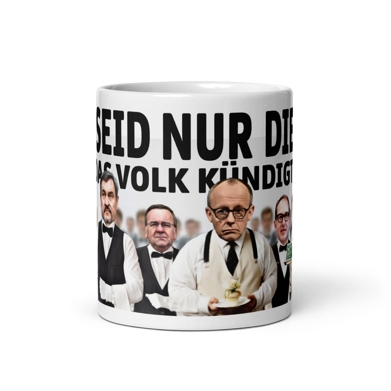 Panoramatasse "Volksdiener"