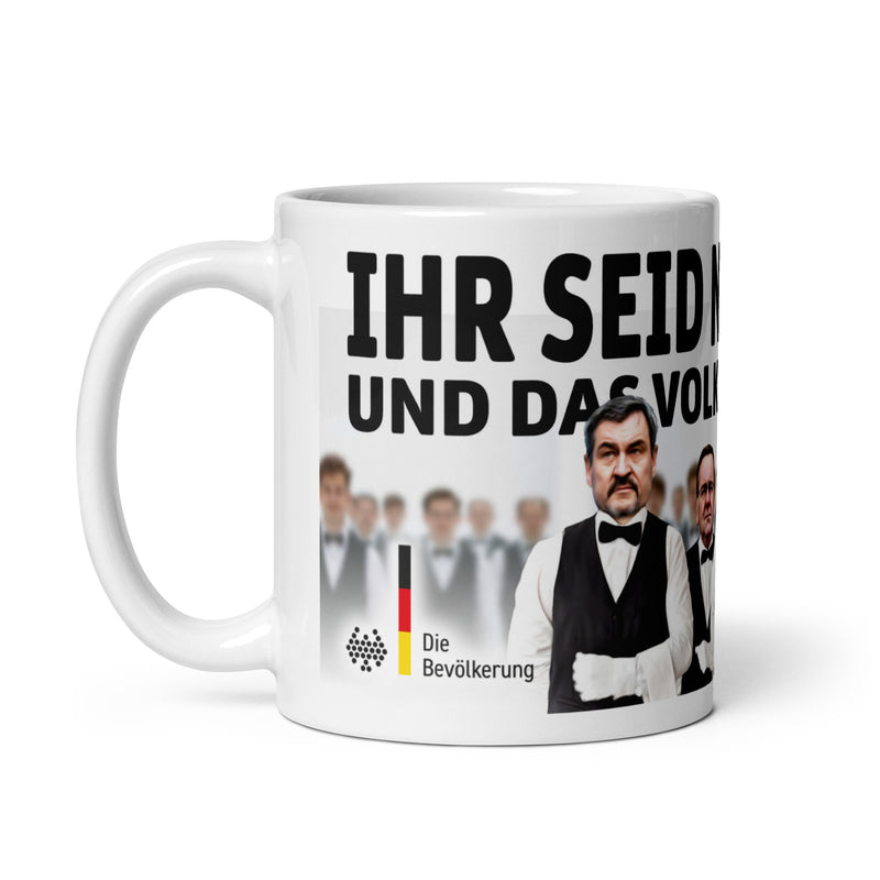 Panoramatasse "Volksdiener"