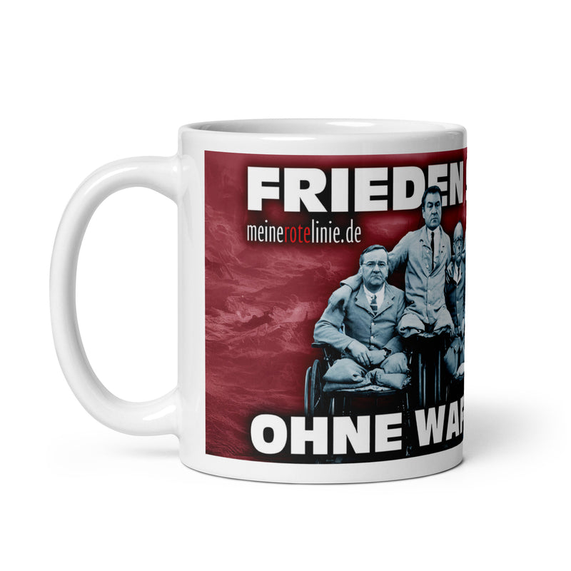 Panoramatasse "Frieden schaffen ohne Waffen"
