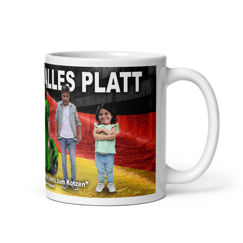 Doppelpack Panoramatassen "Wir machen alles platt + Wir machen alles platt 2.0"