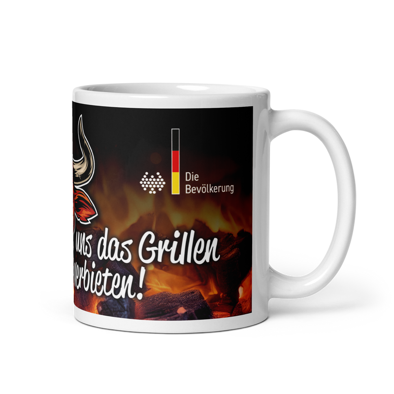 Panoramatasse "Grillverbot"